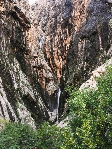 عکس آبشار فصلی تنگه چالابه (تنگ تاف)
