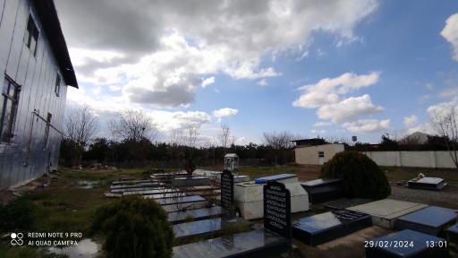 عکس آرامگاه پشت سیم