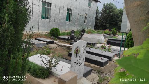 عکس آرامگاه پشت سیم