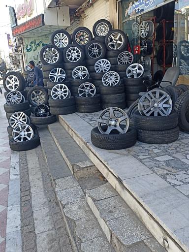 عکس رینگ  لاستیک مجید