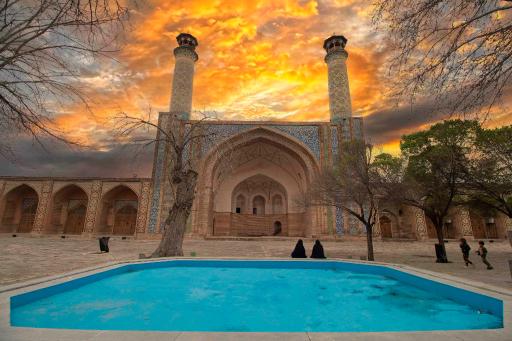 عکس مسجد جامع عتیق قزوین