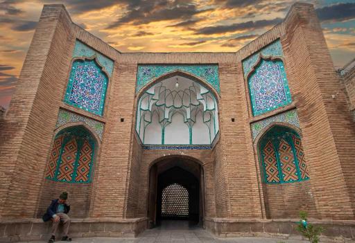 عکس مسجد جامع عتیق قزوین