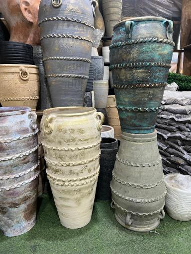 عکس چشم‌ انداز گل گلدون چمن مصنوعی