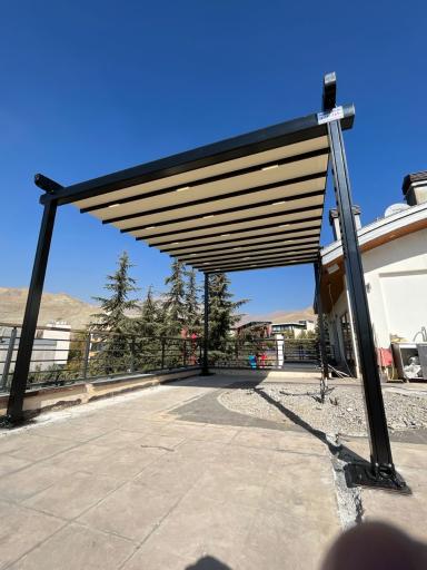عکس سقف متحرک دلسا  پنکه صنعتی دلسا 