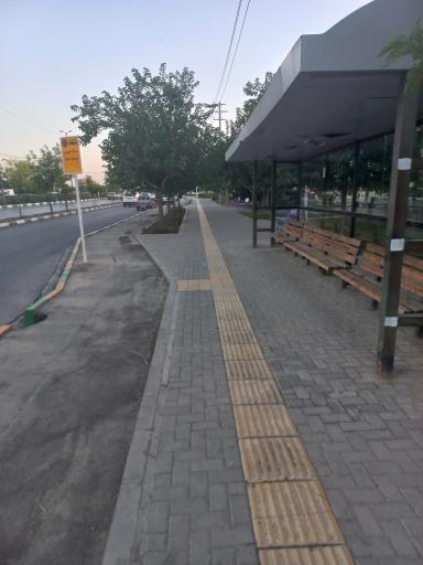 عکس ایستگاه اتوبوس شهید طلوع برکاتی