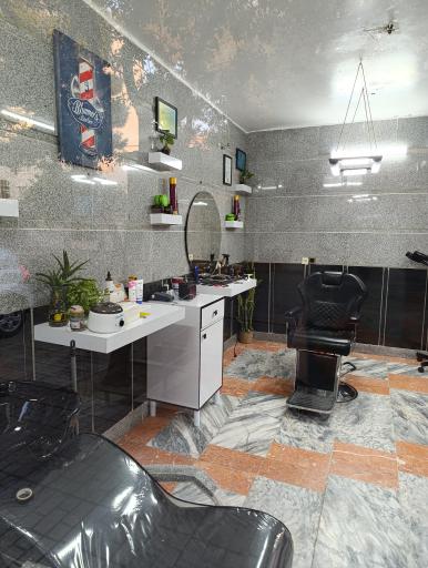 عکس آرایشگاه مردانه مُدیش