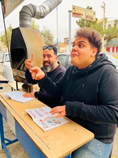 کافه صبحانه عمو حمید و بانو