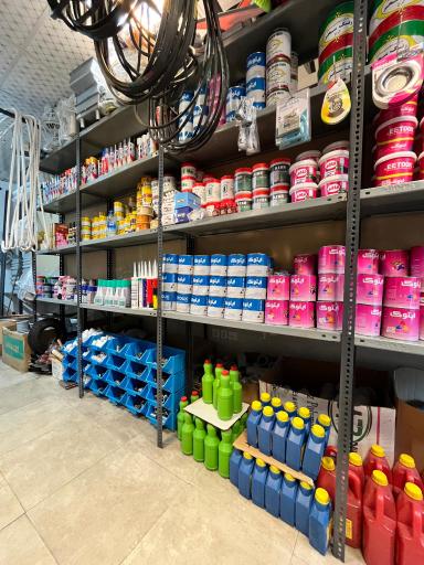 عکس رنگ و ابزار و لوازم ساختمانی سلیمانی