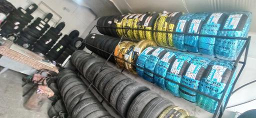 عکس لاستیک فروشی و بالانس پنچرگیری داداش زاده 