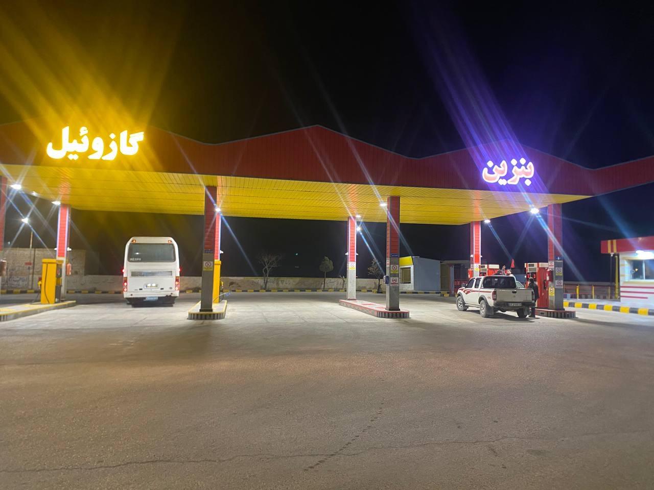 عکس پمپ گاز CNG گرمه
