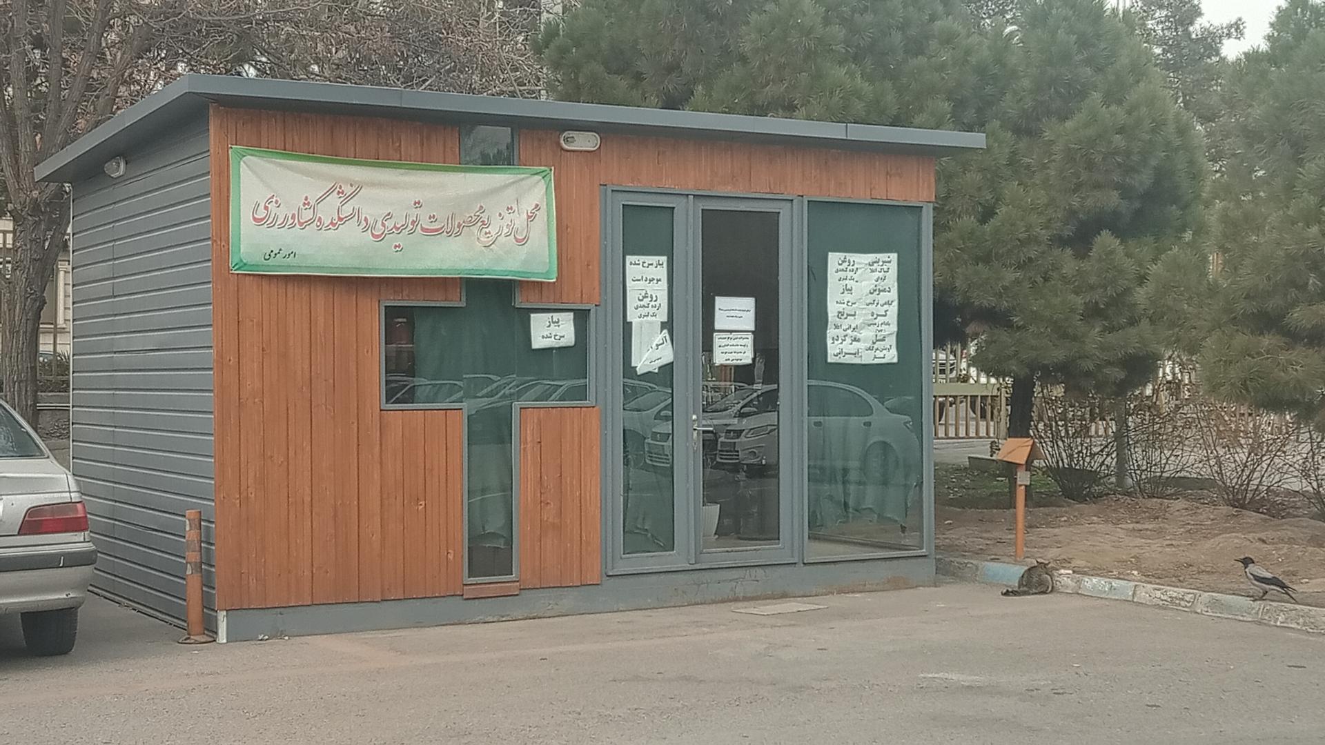 عکس فروشگاه محصولات لبنی دانشگاه 