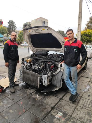 عکس رادیاتور سازی و رادیاتور فروشی دهقان 