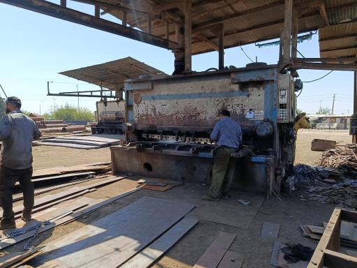 عکس برشکاری برش صنعت اندیشه