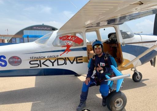 عکس پاراگلایدر استاد نوری