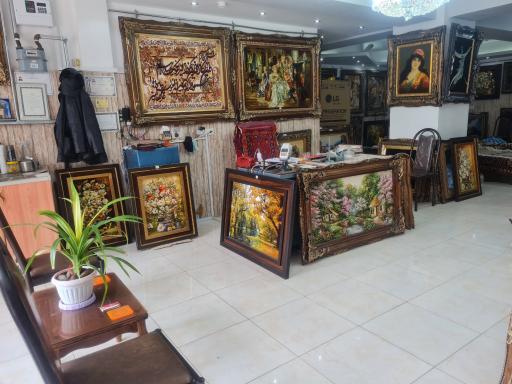 عکس نمایشگاه تابلو فرش زربافت