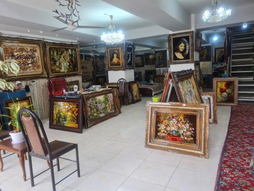 عکس نمایشگاه تابلو فرش زربافت