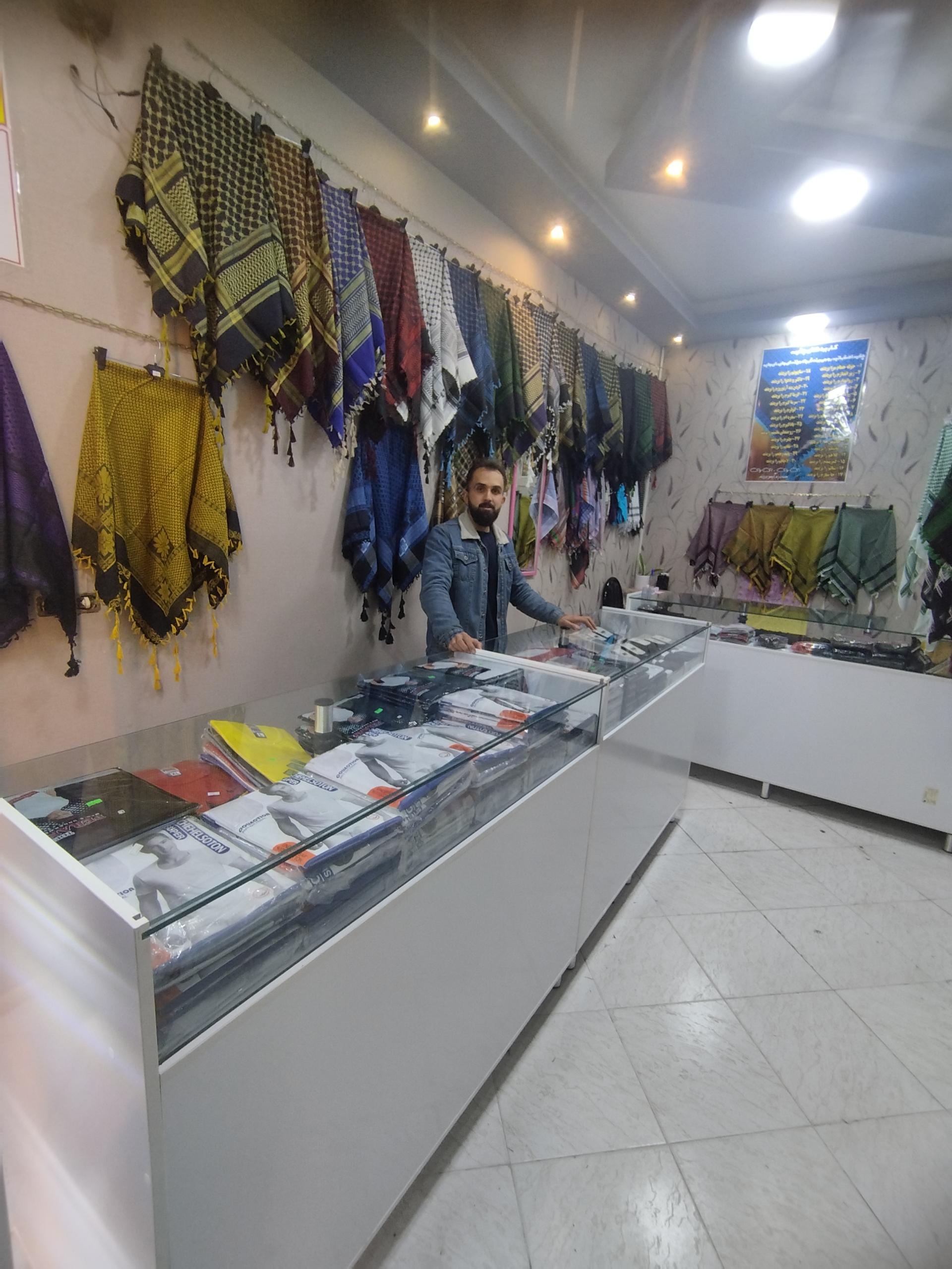 عکس چفیه علمدار