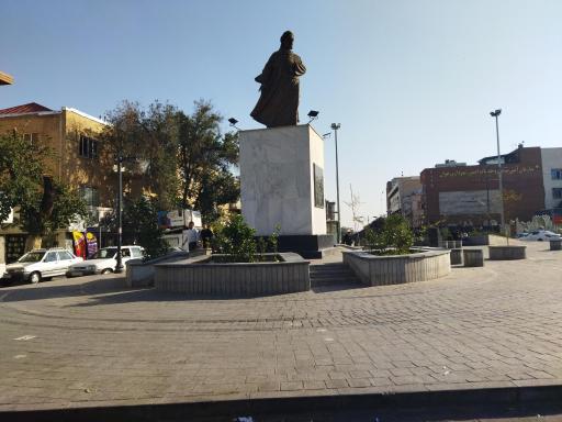 عکس مجسمه سعدی شیرازی