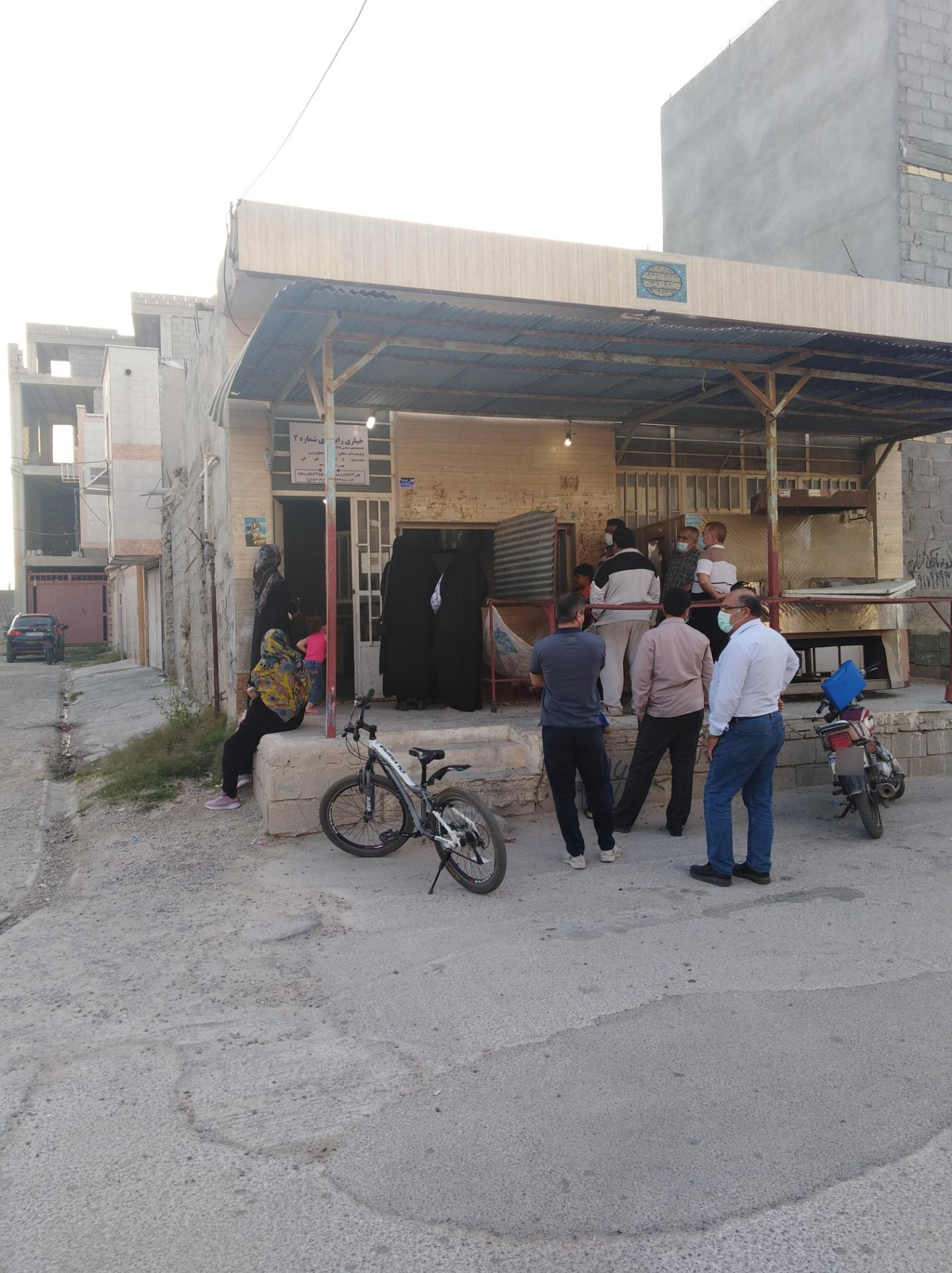 عکس نانوایی سنگک سنتی