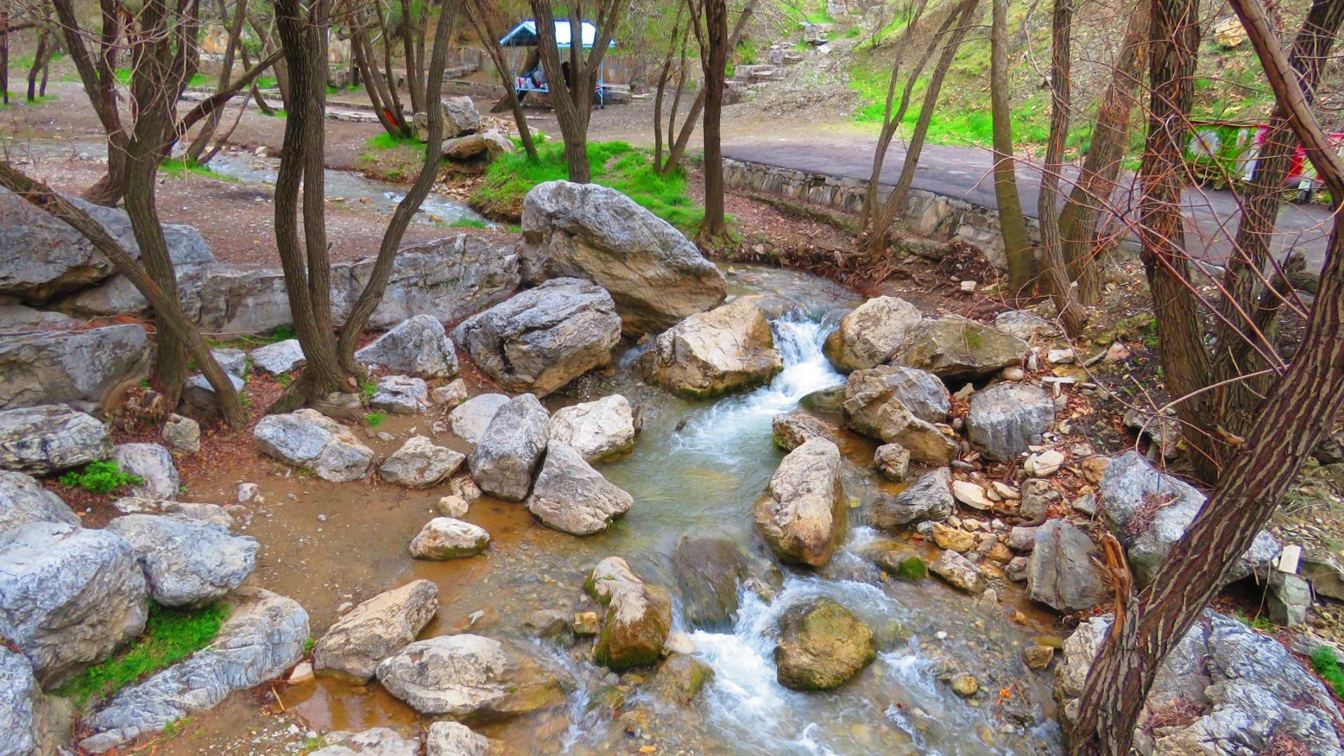 عکس آبشار صحنه