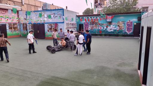 عکس دبیرستان غیر دولتی برهان علم رشد