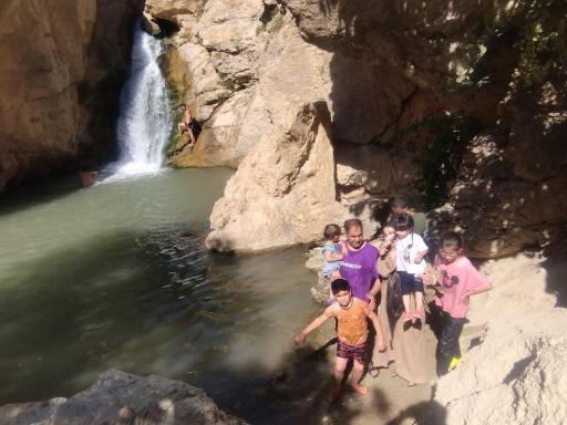 عکس آبشار صحنه