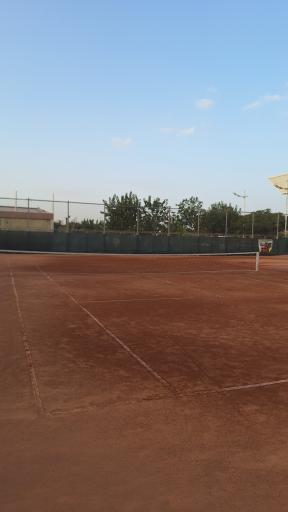 عکس زمین تنیس