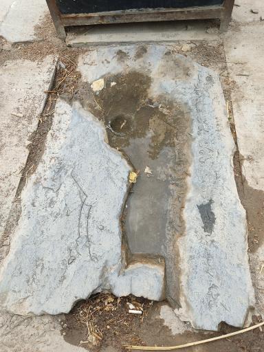 عکس مزار هوشنگ گلشیری