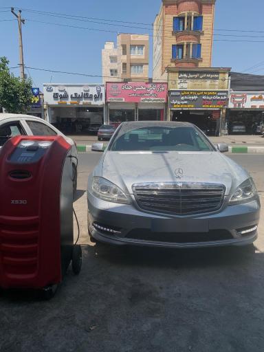 عکس شارژ گاز کولر ابراهیمی