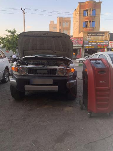عکس شارژ گاز کولر ابراهیمی