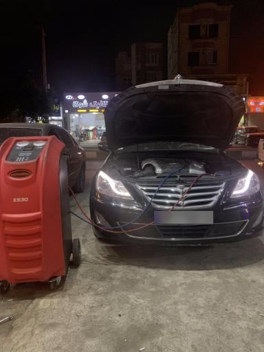 عکس شارژ گاز کولر ابراهیمی