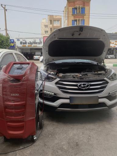 عکس شارژ گاز کولر ابراهیمی