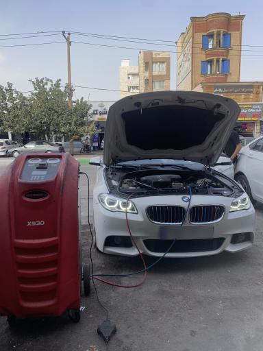 عکس شارژ گاز کولر ابراهیمی