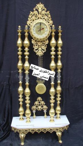 عکس آینه و شمعدان امین