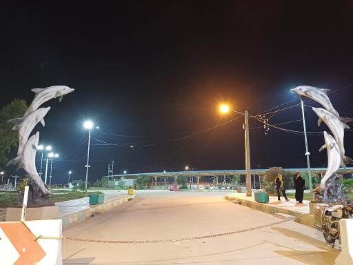 عکس دریاچه مصنوعی پارک شهرداری ماهشهر 