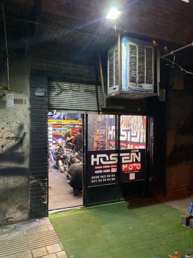 عکس موتورسازی حسین