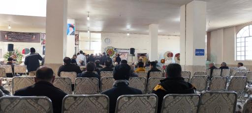 عکس سالن اجتماعات آرامستان میرشمس‌الدین 