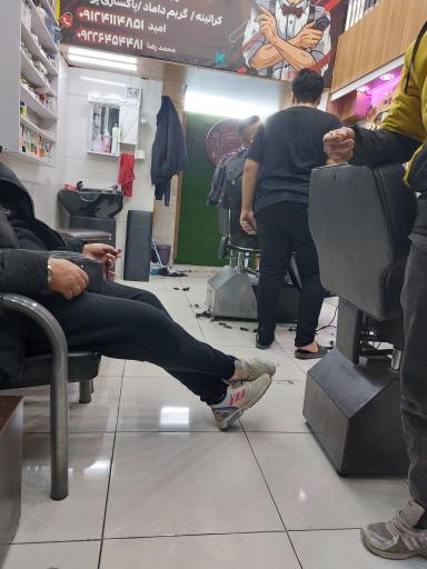 عکس پیرایش امید