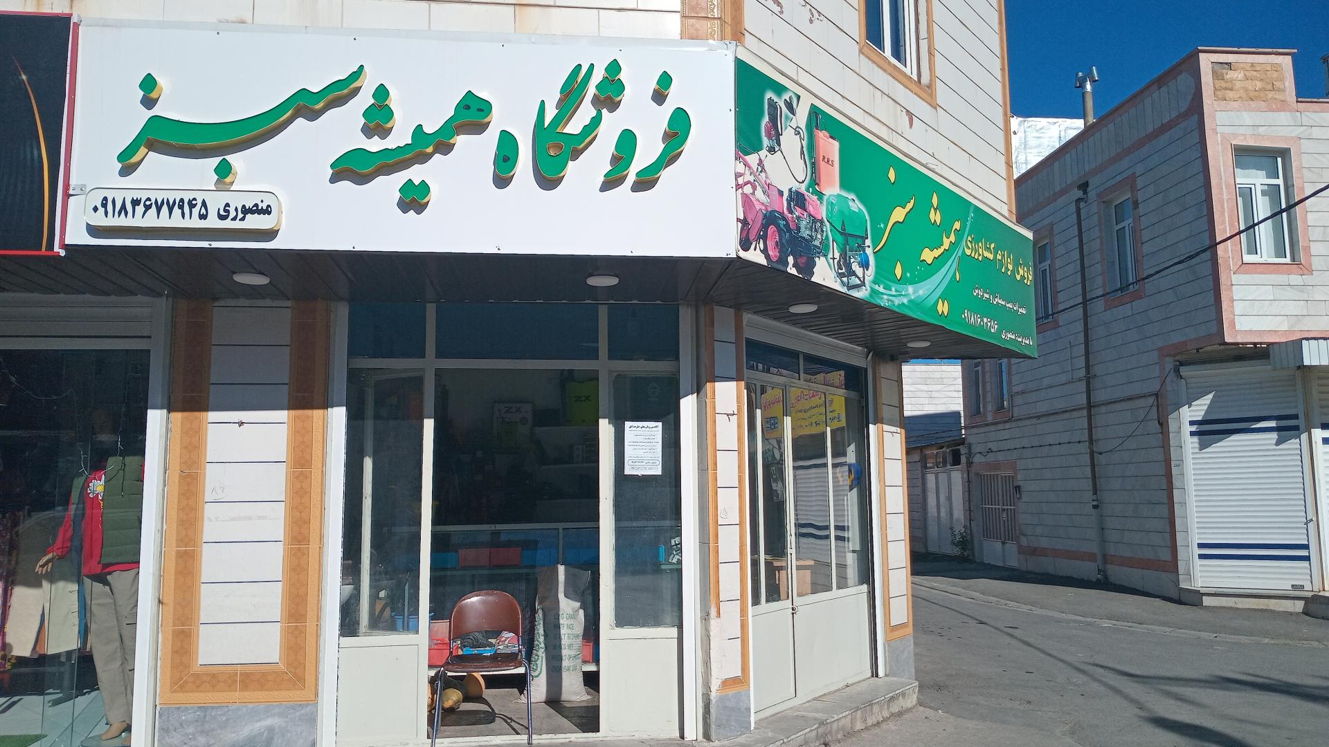 عکس فروشگاه همیشه سبز