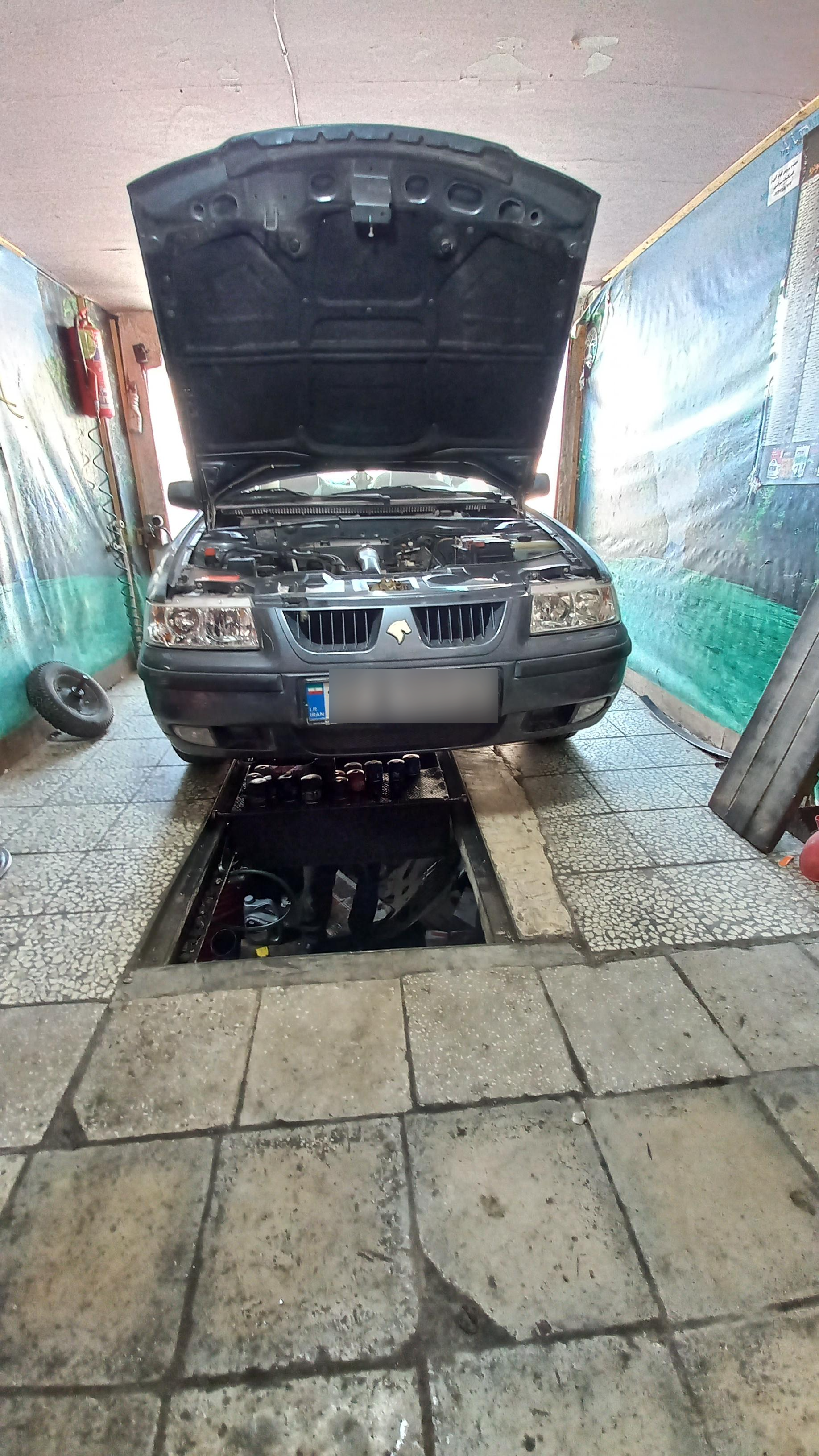 عکس آپاراتی و تعویض روغنی اسماعیل مهندس