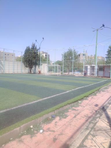 عکس چمن مصنوعی شهید رضا پناهی