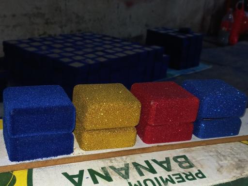 عکس کارگاه مخمل پاشی 