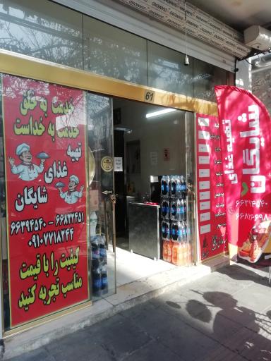 عکس تهیه غذای شایگان 