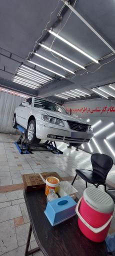 عکس کارشناسی و تشخیص رنگ خودرو آساک