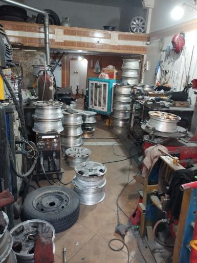 عکس جوشکاری آرگون و تابگیری رینگ تیموری