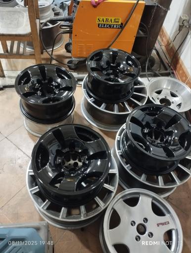عکس جوشکاری آرگون و تابگیری رینگ تیموری