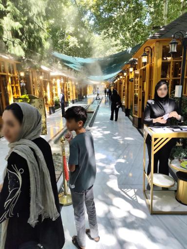 عکس رستوران باغ دربار