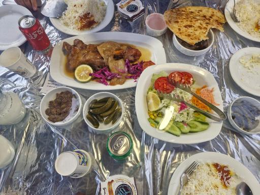 عکس رستوران باغ دربار