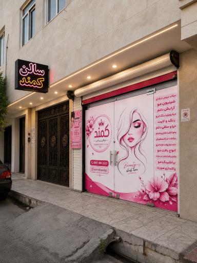 عکس سالن زیبایی کمند 