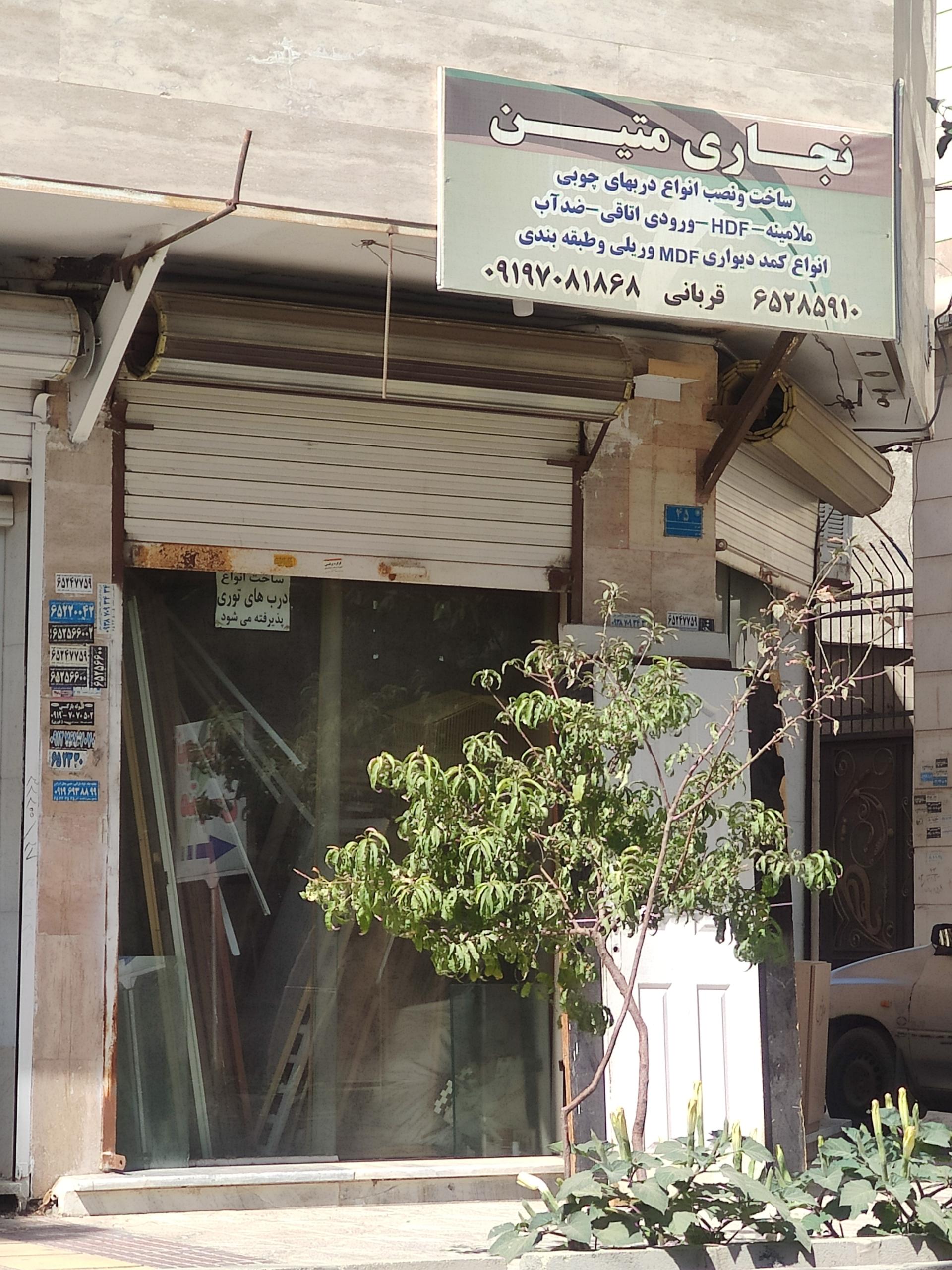 عکس نجاری متین